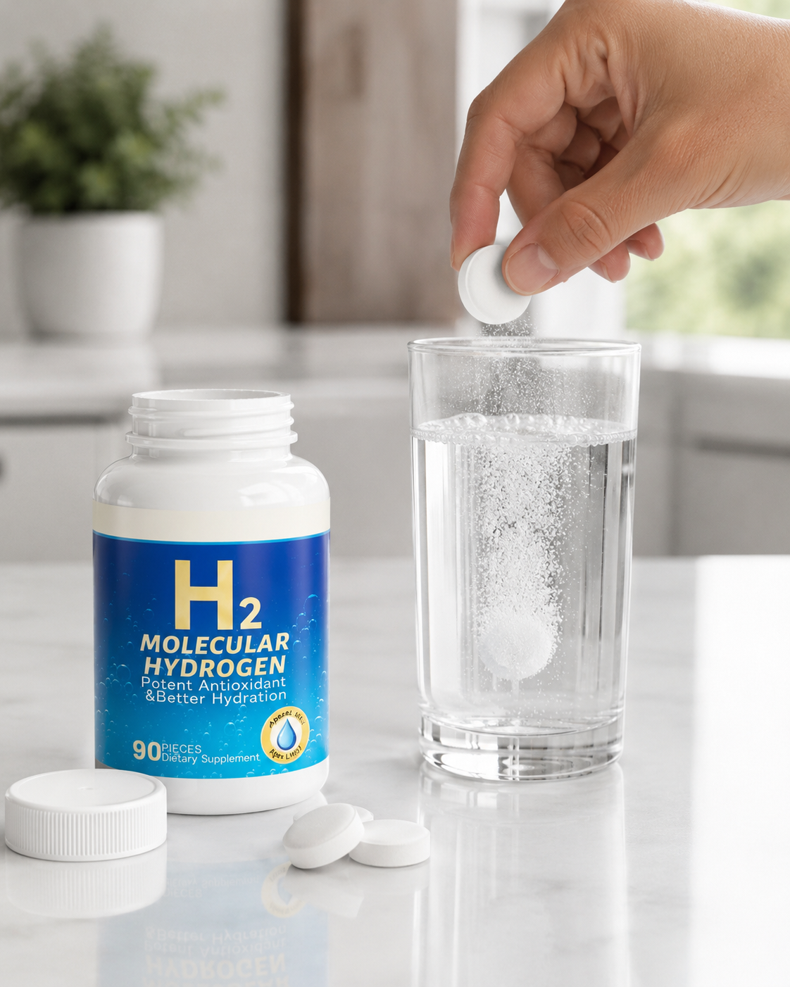 One tablet. One glass. One molecule worth knowing.
